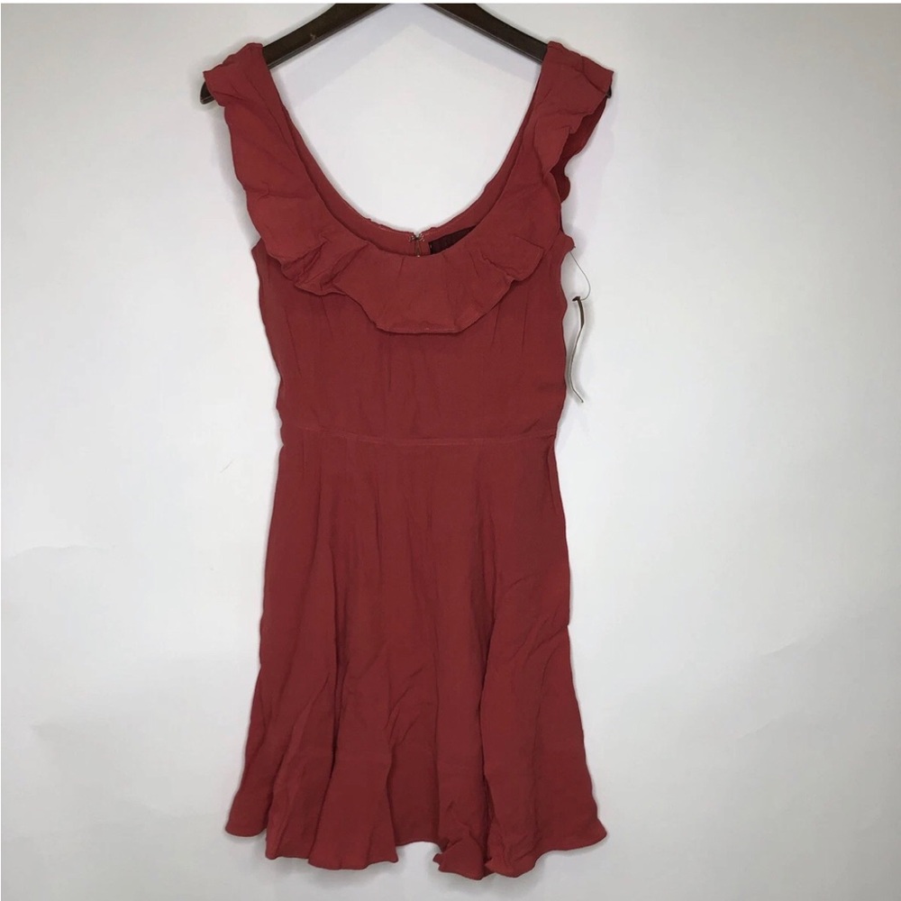 Reformation Women’s Mini Ruffle Dress Size 6
